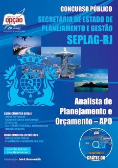 Apostila SEPLAG-RJ 2013 - Analista de Planejamento