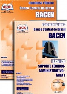 Apostila Técnico do BACEN 2013 - Suporte Técnico-Adm. Área 1