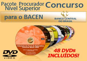 Videoaulas Concurso BACEN 2013 - Pacote Procurador