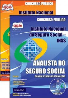 Apostila Analista do INSS 2013 - Todos os Cargos / Áreas