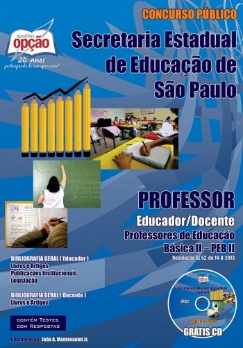 Apostila Professor PEB l e PEB ll - SEE-SP 2013