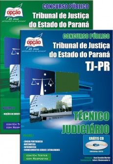 Apostila TJ-PR 2013 - Técnico Judiciário