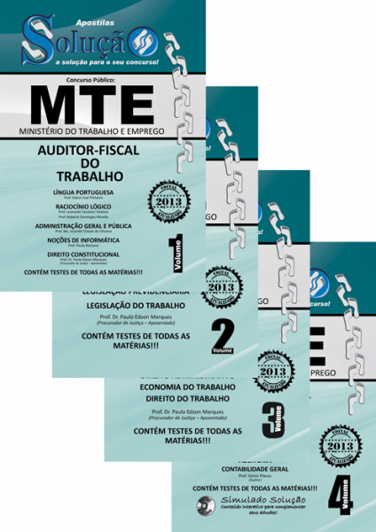 Apostila Auditor-Fiscal do Trabalho 2013 - Completa