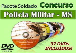 Videoaulas PM-MS 2013 - Pacote Soldado